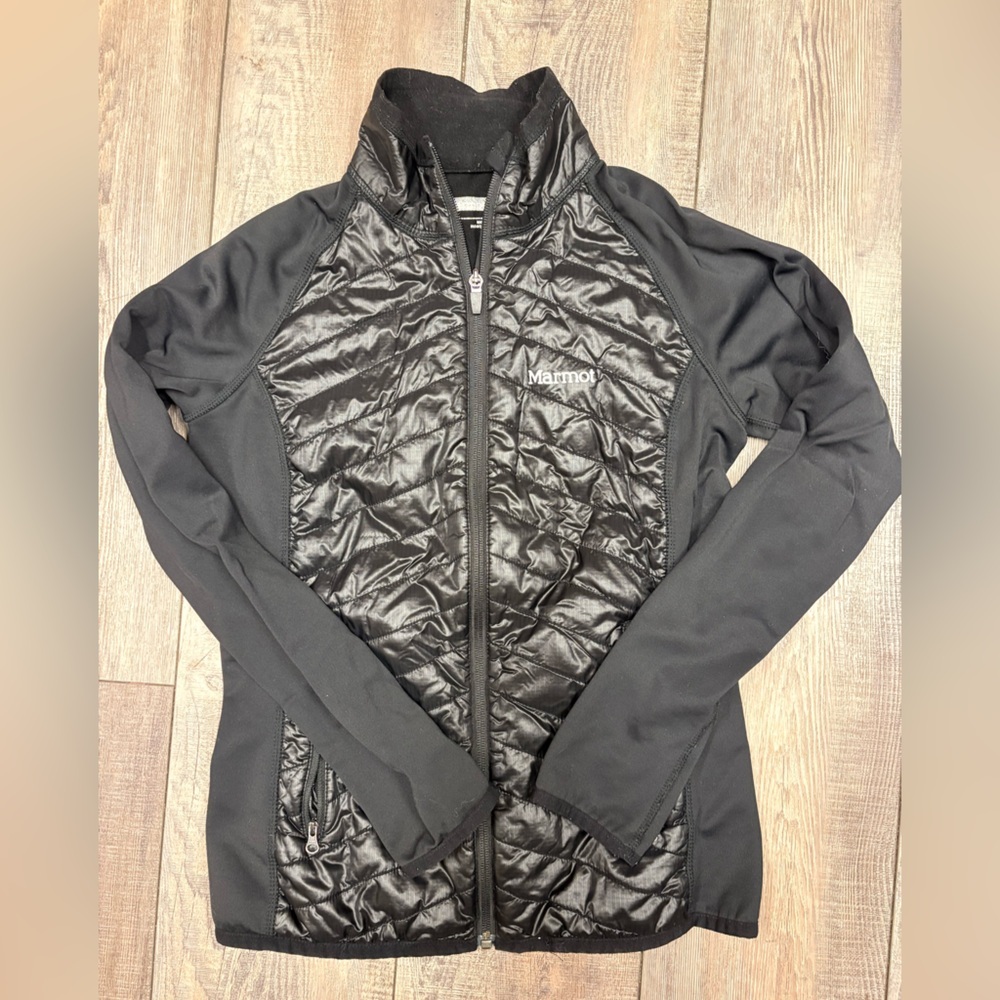 Marmot Black Puffer Jacket